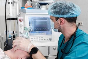 Air a dhèanamh ann an Sìona Anesthesia Machine Inneal Dì-ghalarachadh Slàn-reic